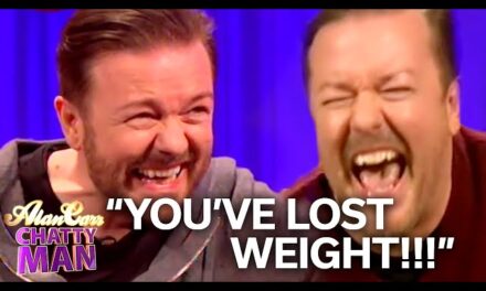 Ricky Gervais Brings Hilarious Banter and Roasting to Alan Carr: Chatty Man Talk Show