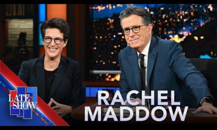 Rachel Maddow Discusses Fascism in American Politics on The Late Show with Stephen Colbert