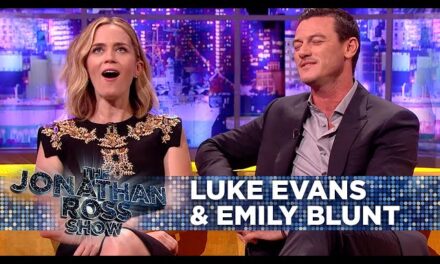 Luke Evans Serenades Emily Blunt on “The Jonathan Ross Show” with Stunning Adele Cover