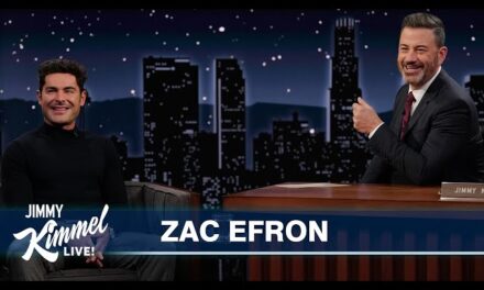 Zac Efron Talks Bulking Up for “The Iron Claw” and Entertains with Behind-the-Scenes Stories on “Jimmy Kimmel Live