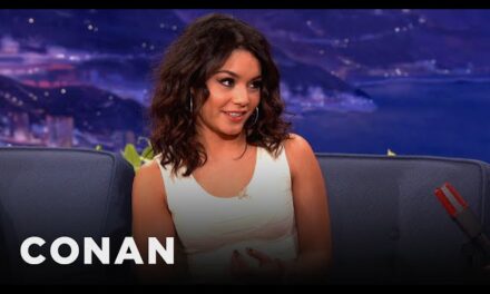 Vanessa Hudgens Opens Up About Fame and Family on Conan O’Brien’s Talk Show