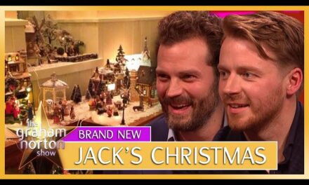 Jamie Dornan in Awe of Jack Lowden’s Amazing Christmas Village on The Graham Norton Show