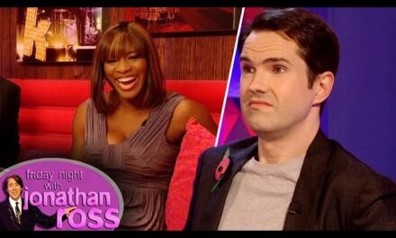 Serena Williams Takes a Playful Jab at Jimmy Carr’s Weight Loss on “Friday Night With Jonathan Ross