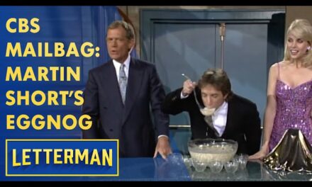 David Letterman and Martin Short’s Hilarious Game with Expired Eggnog Leaves Audiences in Stitches