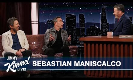 Sebastian Maniscalco Talks Santa, Parties, and New Show “Bookie” on Jimmy Kimmel Live