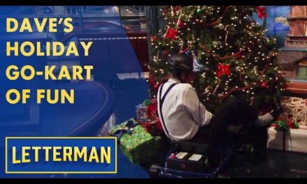 The Best New Toys for the Holiday Season as Showcased on David Letterman’s Talk Show