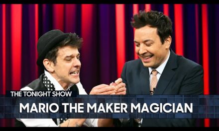 Mario the Maker Magician Wows The Tonight Show Audience with Mind-Blowing Card Trick