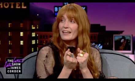 Florence Welch Reveals Surprising Lockdown Pastime on The Late Late Show with James Corden
