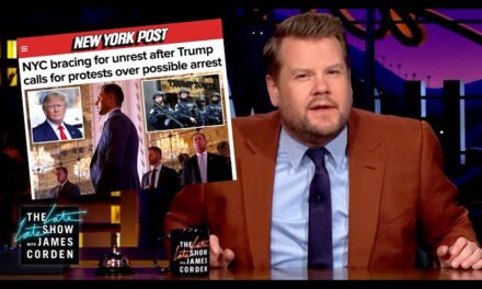 James Corden and Dave’s Lively Chat Covers Rocky Movies, Trump’s Arrest Announcement, and Dad Jokes
