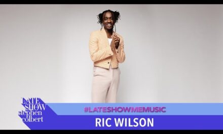 Rising Artist Ric Wilson Delivers Electrifying Performance of “Pay It No Mind” on The Late Show with Stephen Colbert