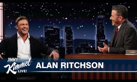 Alan Ritchson Talks “Reacher” and Heartfelt Letter to Tom Cruise on Jimmy Kimmel Live