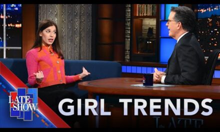 Stephen Colbert Hilariously Highlights Gen Z Girl Trends on The Late Show