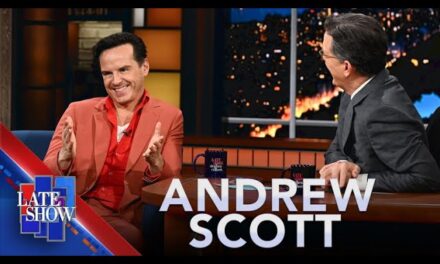 Andrew Scott Talks About Emotional Film “All of Us Strangers” on The Late Show