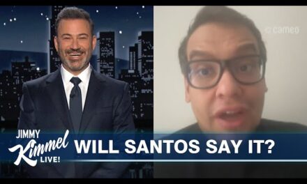 Jimmy Kimmel Pranks George Santos on Cameo and Delivers Political Commentary on Recent Events