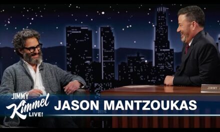 Jason Mantzoukas Talks Acting with De Niro, Percy Jackson, and Hilarious Podcast Stories on Jimmy Kimmel Live