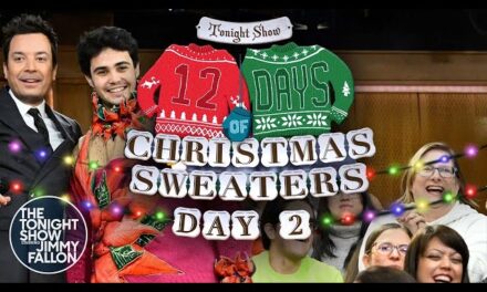 Jimmy Fallon Reveals Stunning Christmas Sweater in Exciting 12 Days of Christmas Segment