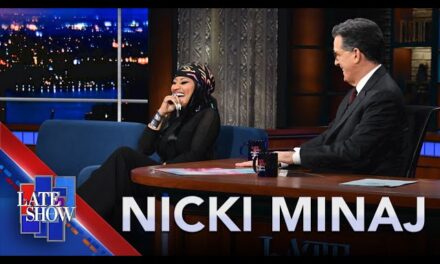 Nicki Minaj Brings Humor and Charm to The Late Show with Stephen Colbert