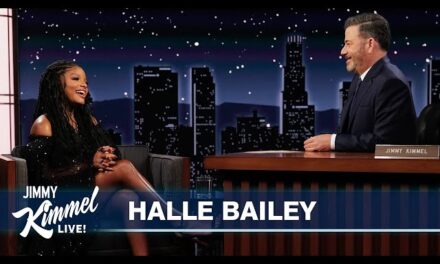 Halle Bailey Talks Working with Beyoncé, Oprah, and Her Musical Journey on Jimmy Kimmel Live