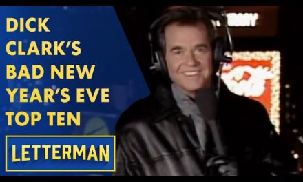 David Letterman and Dick Clark Hilariously Reveal the Top Ten Signs of a Bad New Year’s Eve Party
