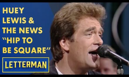 Huey Lewis And The News Rock David Letterman’s Talk Show with “Hip To Be Square” Performance
