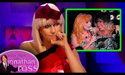 Lady Gaga Dazzles with Fashion Choices and Lively Personality on Friday Night With Jonathan Ross