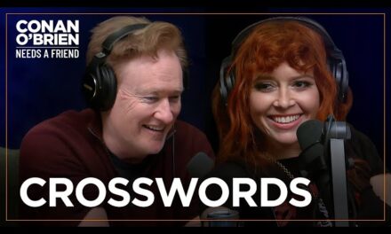 Natasha Lyonne and Rian Johnson Bond Over Crossword Puzzles on Conan O’Brien’s Talk Show