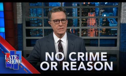 Stephen Colbert Hilariously Mocks Republicans’ Impeachment Inquiry and Anti-Woke Coffees