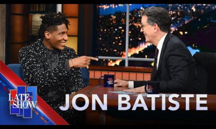 Jon Batiste Talks Grammy Nominations and Captivating Documentary on The Late Show with Stephen Colbert