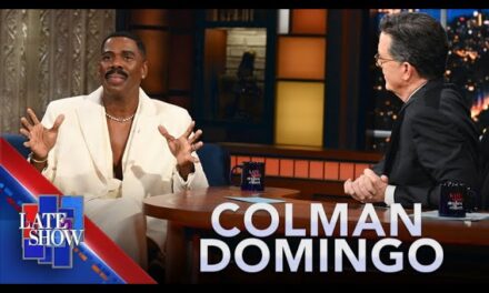 Colman Domingo Opens Up About His Artistic Journey and New Film “Rustin” on The Late Show