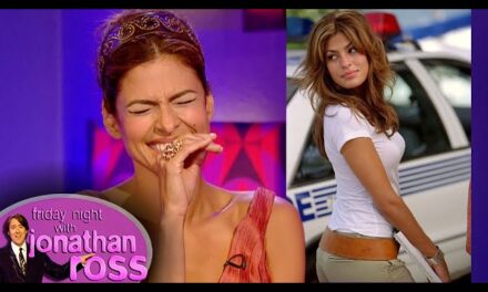 Eva Mendes Lights Up “Friday Night With Jonathan Ross” in Lively Talk Show Appearance