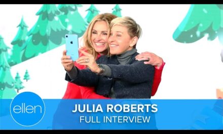 Julia Roberts Makes Lively Appearance on The Ellen DeGeneres Show
