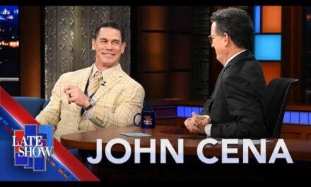 WWE Superstar John Cena Talks Wrestling, Acting, and New Film “Argy” on “The Late Show with Stephen Colbert