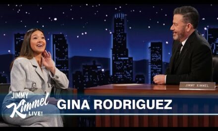 Gina Rodriguez Talks Baby’s Birthday Bash and Supernatural Encounters on Jimmy Kimmel Live