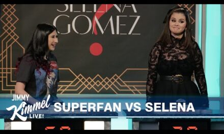 Selena Gomez Superfan Takes on the Pop Star in Epic ‘Who Knows Selena Gomez?’ Game on Jimmy Kimmel Live