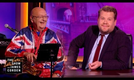 James Corden’s Dad Surprises as Ginger Spice in Memorable Late Late Show Night in London