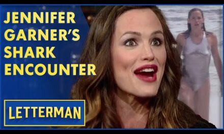 Jennifer Garner Reveals Thrilling Hammerhead Shark Encounter on David Letterman’s Talk Show