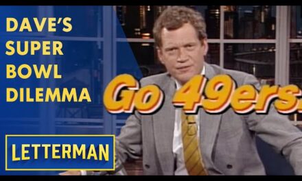 David Letterman’s Super Bowl Dilemma: Supporting the Underdog and Favored Team