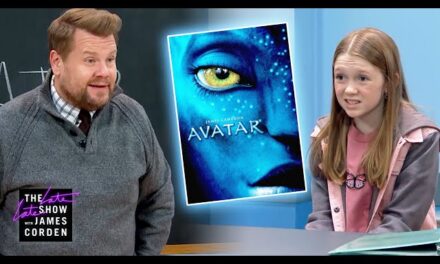 James Corden Attempts to Break Down the Plot of ‘Avatar’ for Kids on The Late Late Show