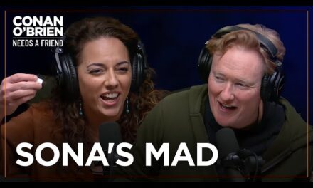 Conan O’Brien and Assistant Sona’s Playful Banter Takes a Hilarious Turn on Talk Show