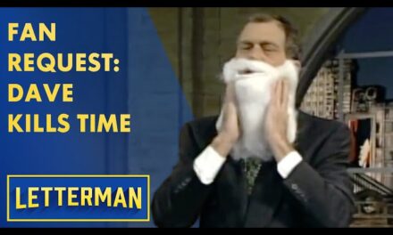 David Letterman Show: Watch His Hilarious Improvisation to Fill Extra Airtime