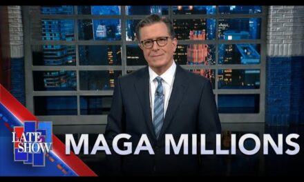 Stephen Colbert Roasts Trump’s $454 Million Financial Burden and Bizarre Speeches