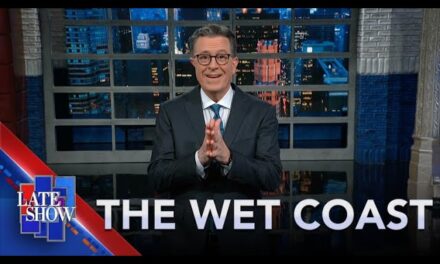 Late Show with Stephen Colbert: Rainpocalypse, Taylor Swift’s Album Announcement, Joe Biden’s Victory