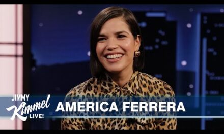America Ferrera Talks About Her Oscar Nomination and High School Drama Teacher on Jimmy Kimmel Live