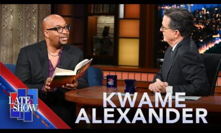Kwame Alexander Discusses Poetry and Black Poets on The Late Show with Stephen Colbert