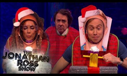 The Jonathan Ross Show: Hilarious Annual Pie Face Game Leaves Celebrities Covered in Cream!