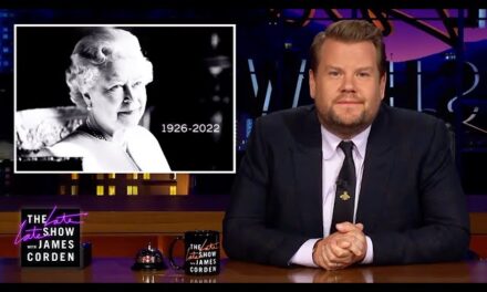 Late Late Show Host James Corden Pays Emotional Tribute to Queen Elizabeth II