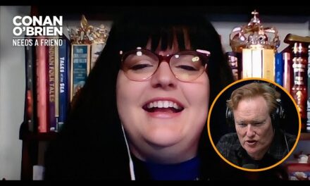 Conan O’Brien Discusses Book Controversies & Dark Fairy Tales with Librarian on His Talk Show