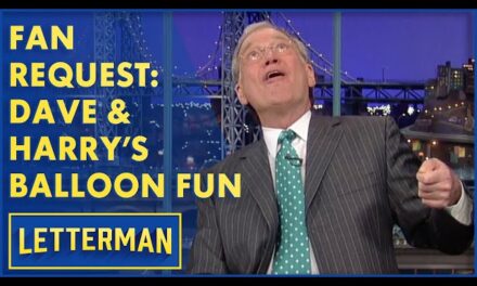 David Letterman’s Hilarious Balloon Adventure: A Joyful and Risky Shortcut to Kite-Flying