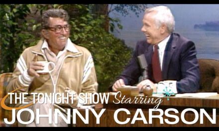 Dean Martin Lights Up The Tonight Show with Johnny Carson in Memorable Appearance