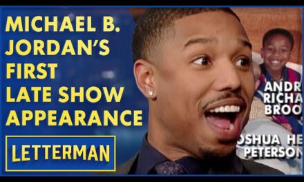 Michael B. Jordan’s Childhood Appearance on The Late Show with David Letterman Revealed